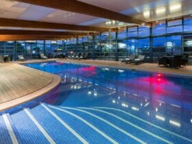 In-door heated swimming pool