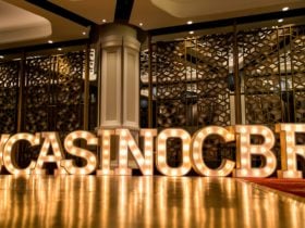 Casino Canberra in lights