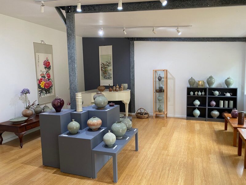 Inside gallery
