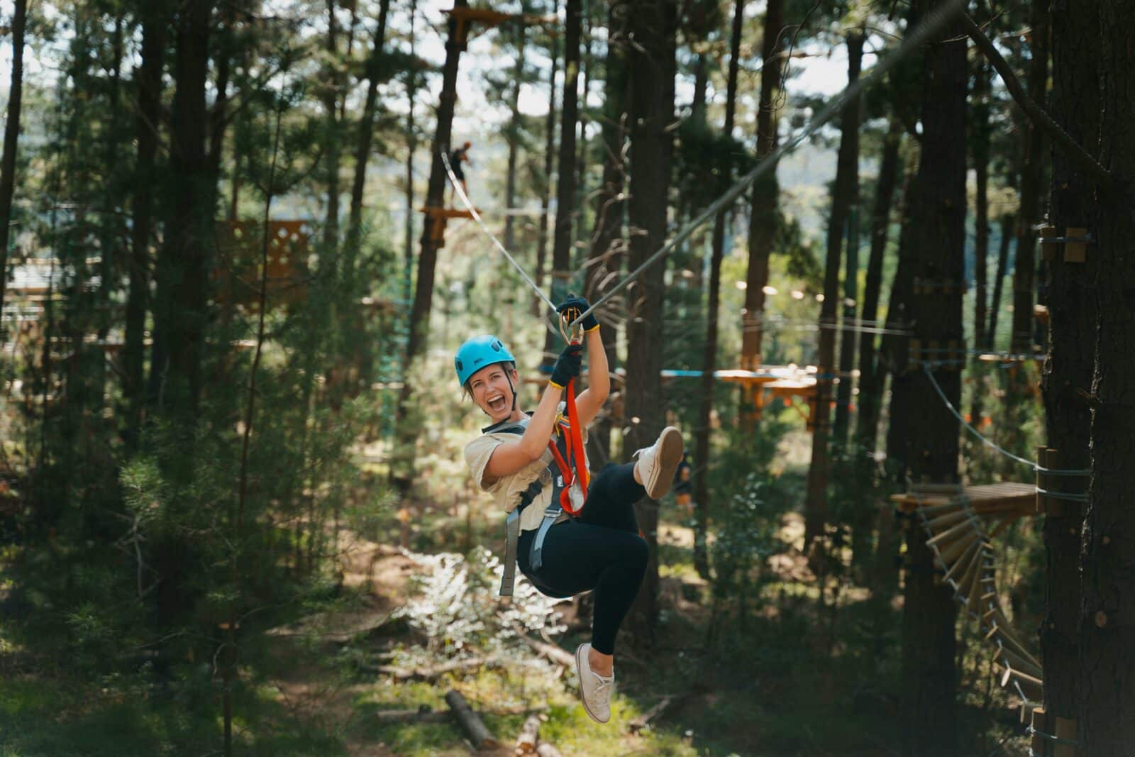 Up to 16 Ziplines