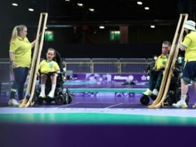 As world No. 1 in the BC3 pairs, they were a formidable duo, aiming for gold in the mixed pairs even