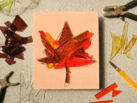 Leafy Light Catchers WIP