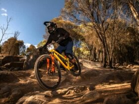 Race on course at Stromlo