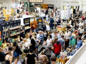 Crowd at Handmade Market Canberra