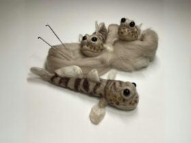 3D felt mudskipper