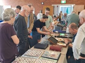 Everyone is welcome to attend the market, wide range of material available