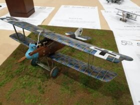 Scale model of a Roland D.VIa