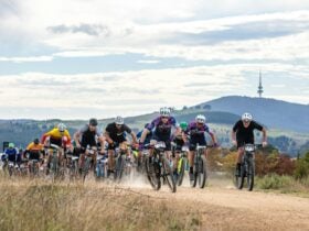 Mountain bike racing