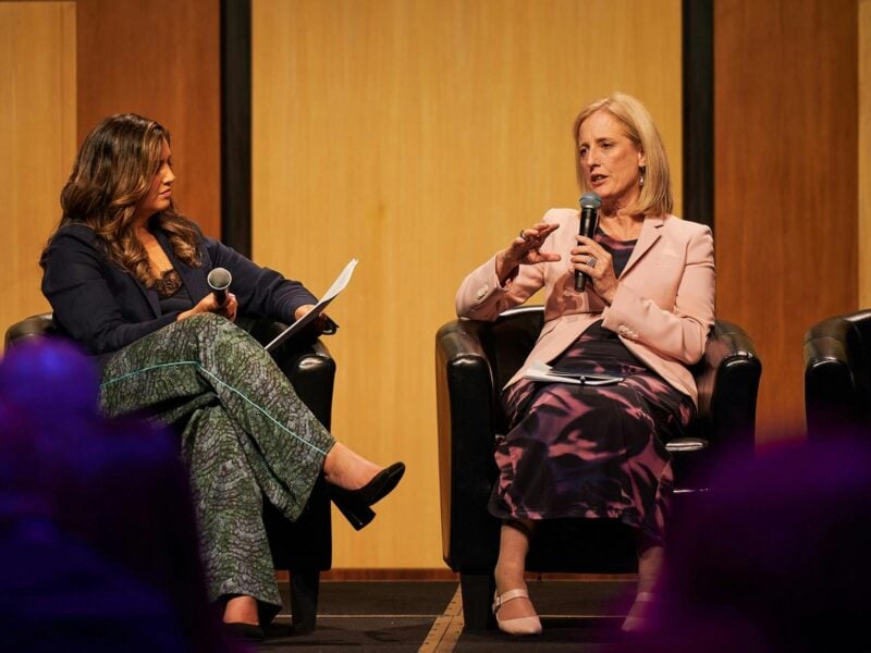 The Hon Katy Gallagher and FW