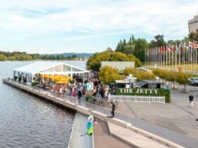 The Jetty beside Lake Burley Griffin in Canberra
