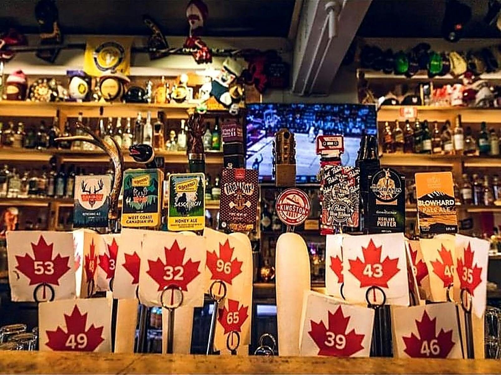 bar at Caribou Kingston