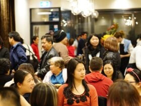 Patrons at LOLO and LOLA enjoying traditional Filipino flavours.