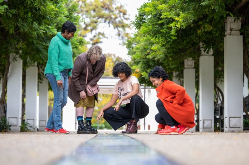 Tour group visits Centenary of Women