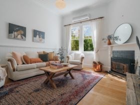 Lounge Room Armidale Cottage