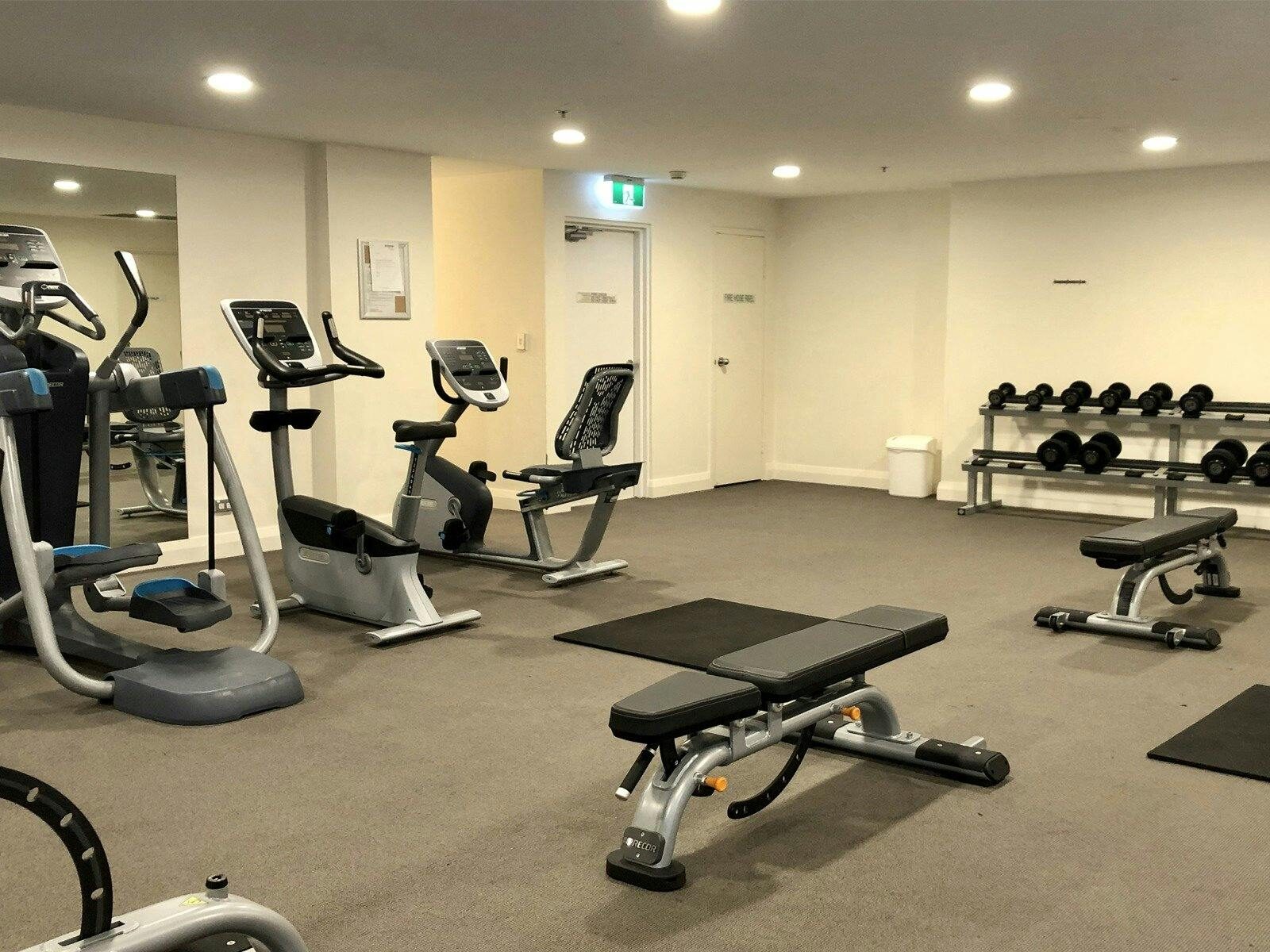 Gym access to all guests included in the rate offered