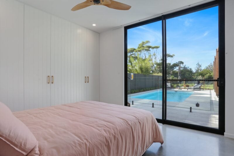 Over Looking The Pool