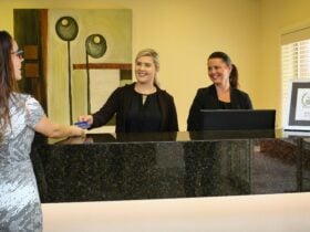 Reception team, check-in, guest services