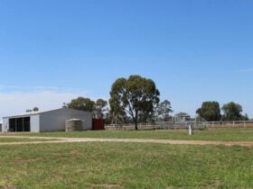 Showground with shed