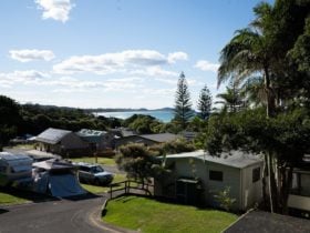 View from unpowered sites