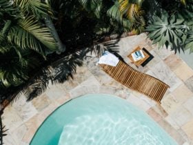 pool and pool chair