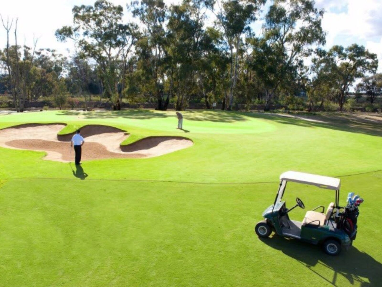 the cluBarham golf course