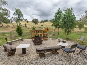Outdoor fire place