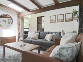 A blend of heritage charm with modern furnishings