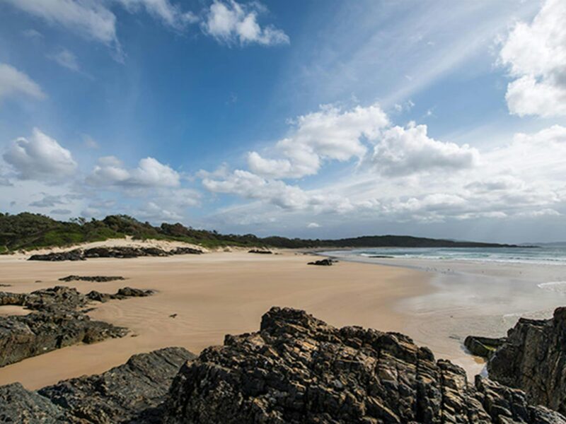 Delicate campground, Goolawah National Park. Photo: John Spencer/DPIE