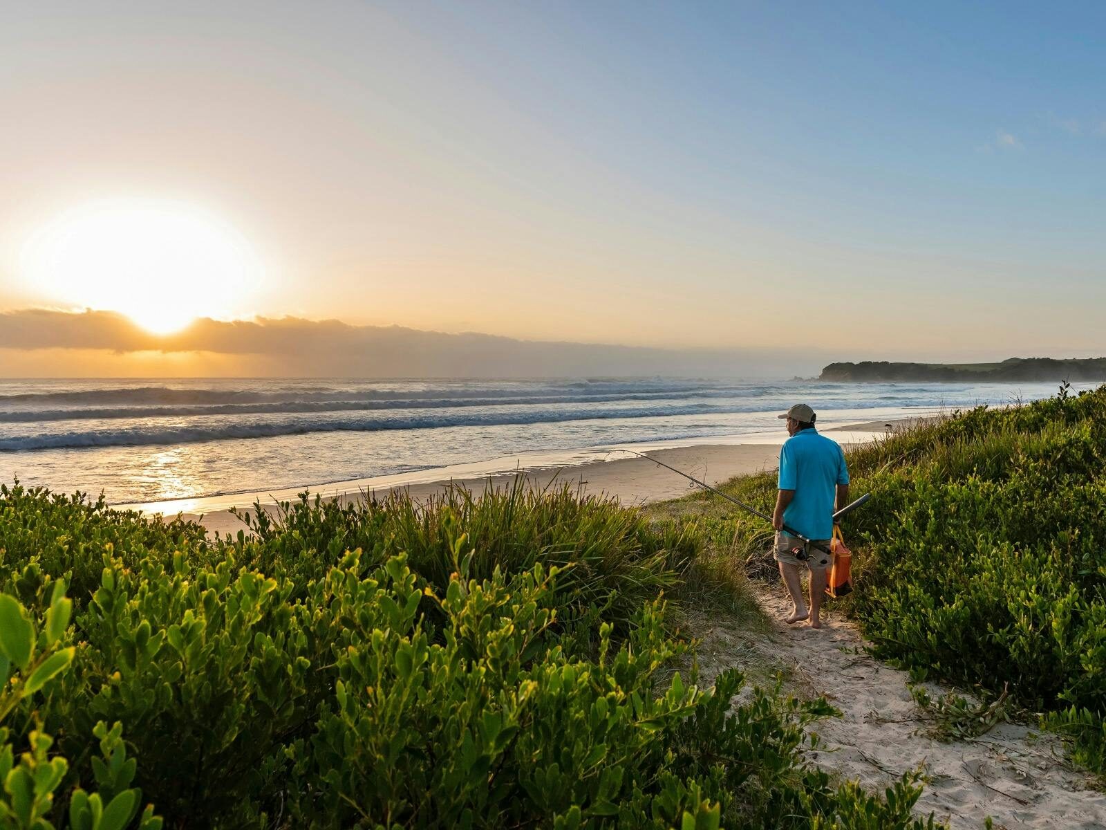 Narooma Beach in New South Wales, Australia