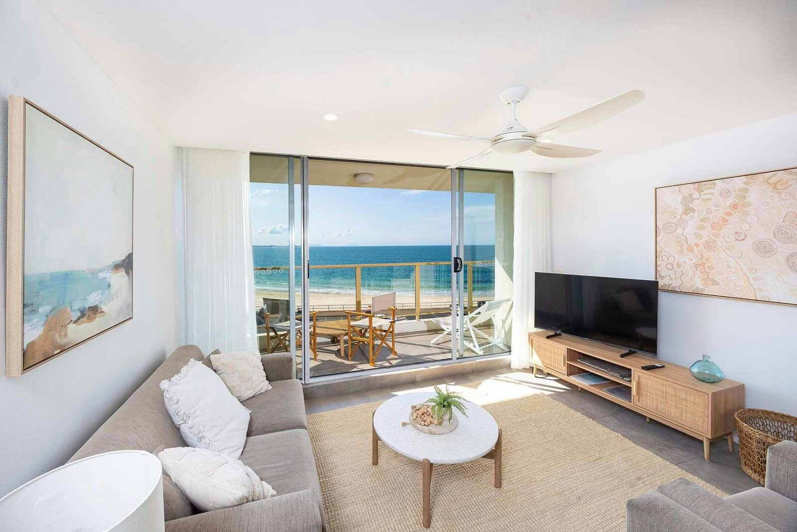 Living with ocean view