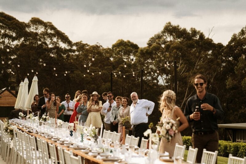 The perfect wedding or long lunch