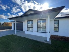 Picture of the outside of the house