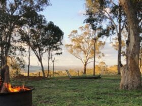 Campsite with a view. Fires welcome - local fire restrictions apply during High Fire Danger periods