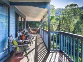 Khan Cottage deck