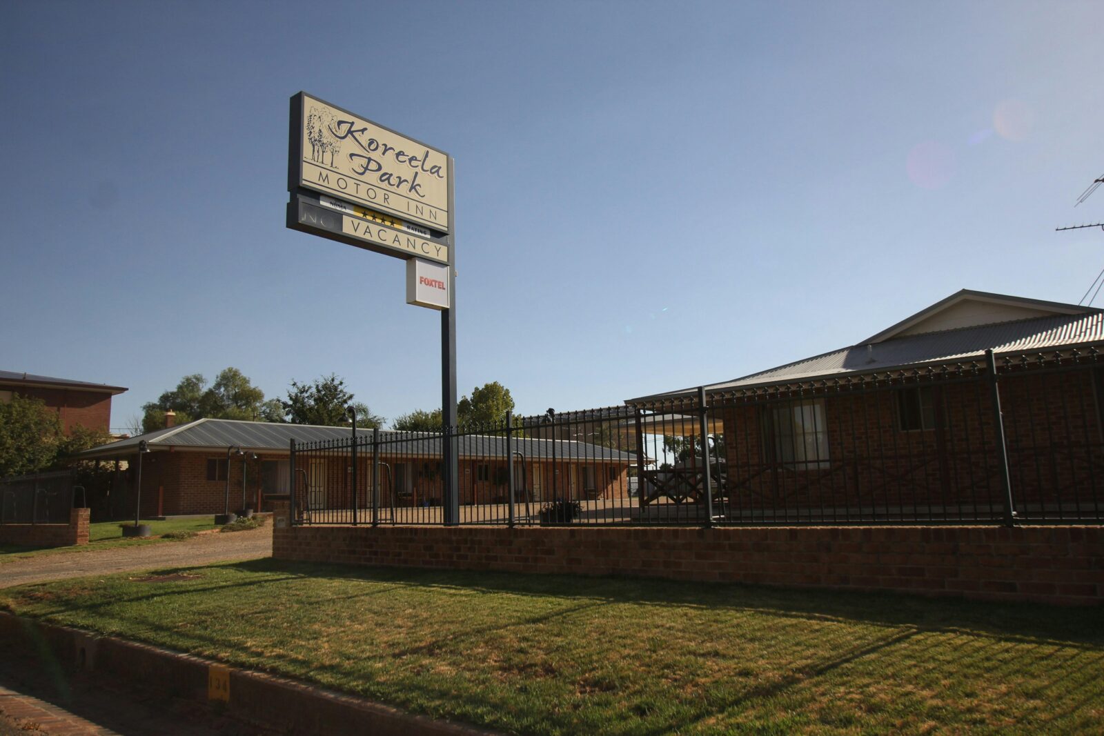Front of Koreela Park