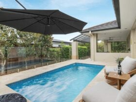 La Vita Hunter Valley Accommodation Pool Area