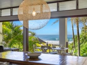 Dining room with a view