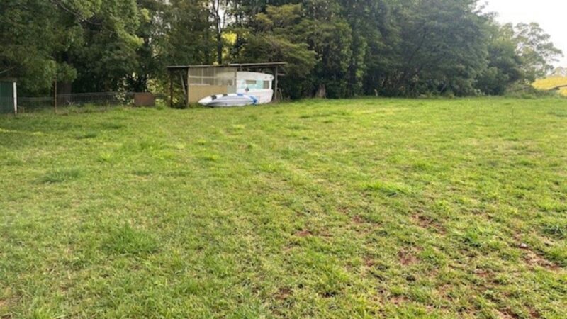 Campsite area. Use of caravan not included.