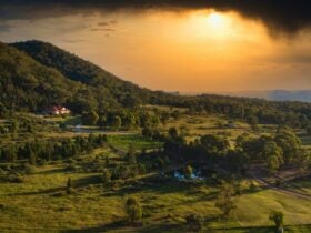 Mudgee Homestead Guesthouse at Sunset