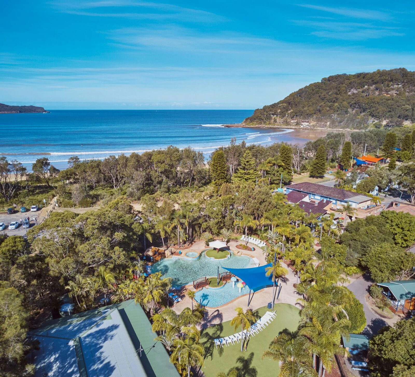 Aerial Ocean Beach