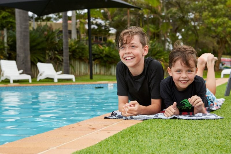 Pool area