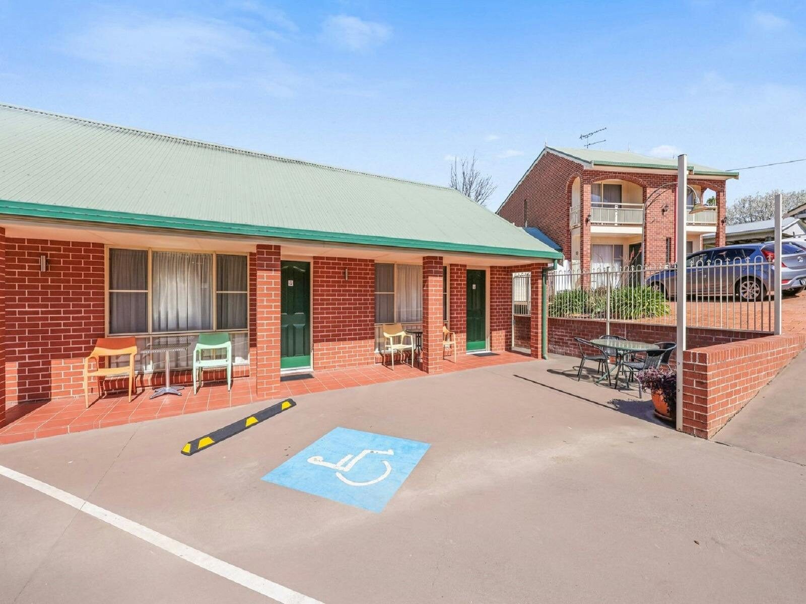 View of rooms and apartments showing Disabled Parks