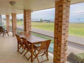 Verandah view of the beach