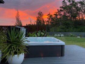 Hot tub lake mac