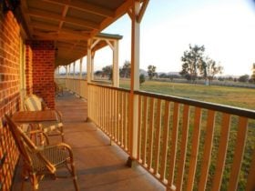 Views from Stockmans Motel Patio