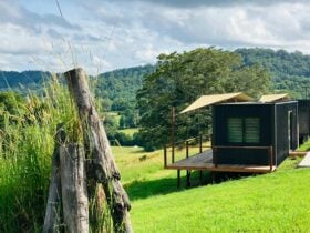 Cabins from entry