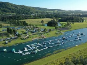 Drone Shot of Stoney Park