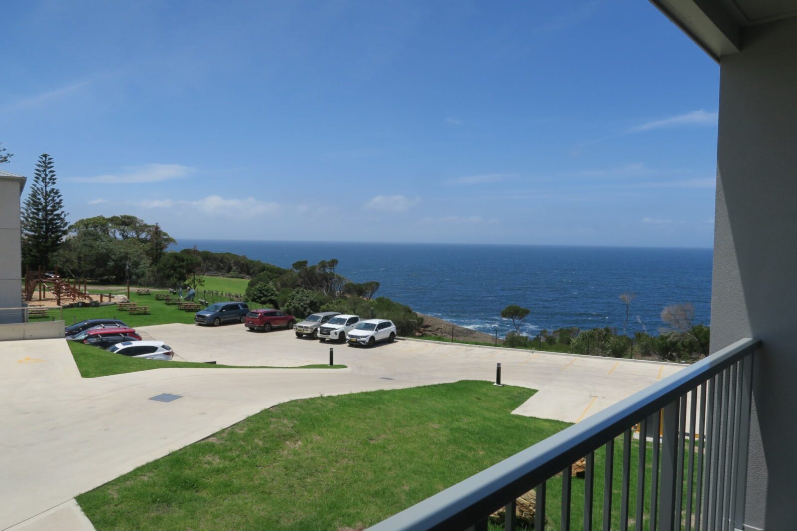 Tathra Motel balcony view