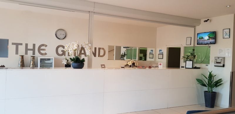 Reception - The Grand Motel Griffith