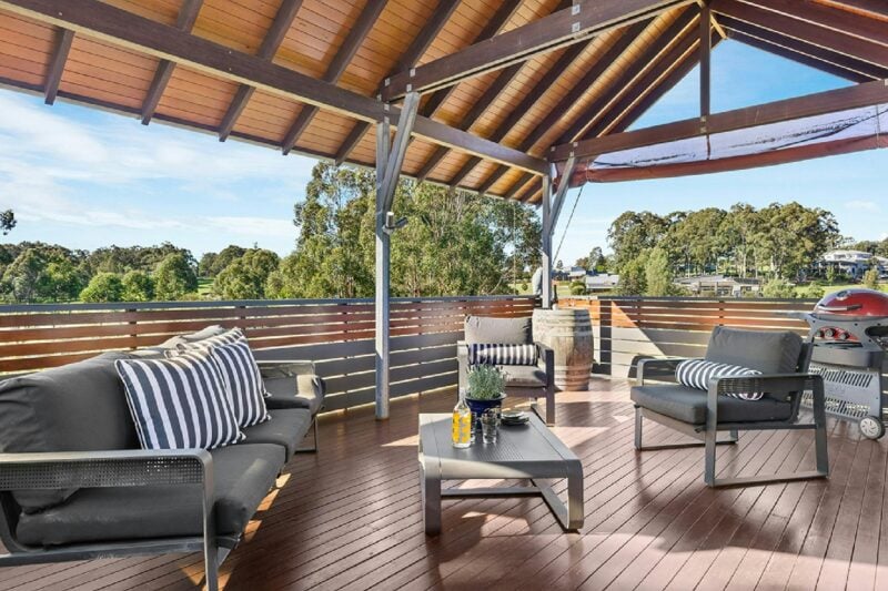 The Pavilion outdoor alfresco area